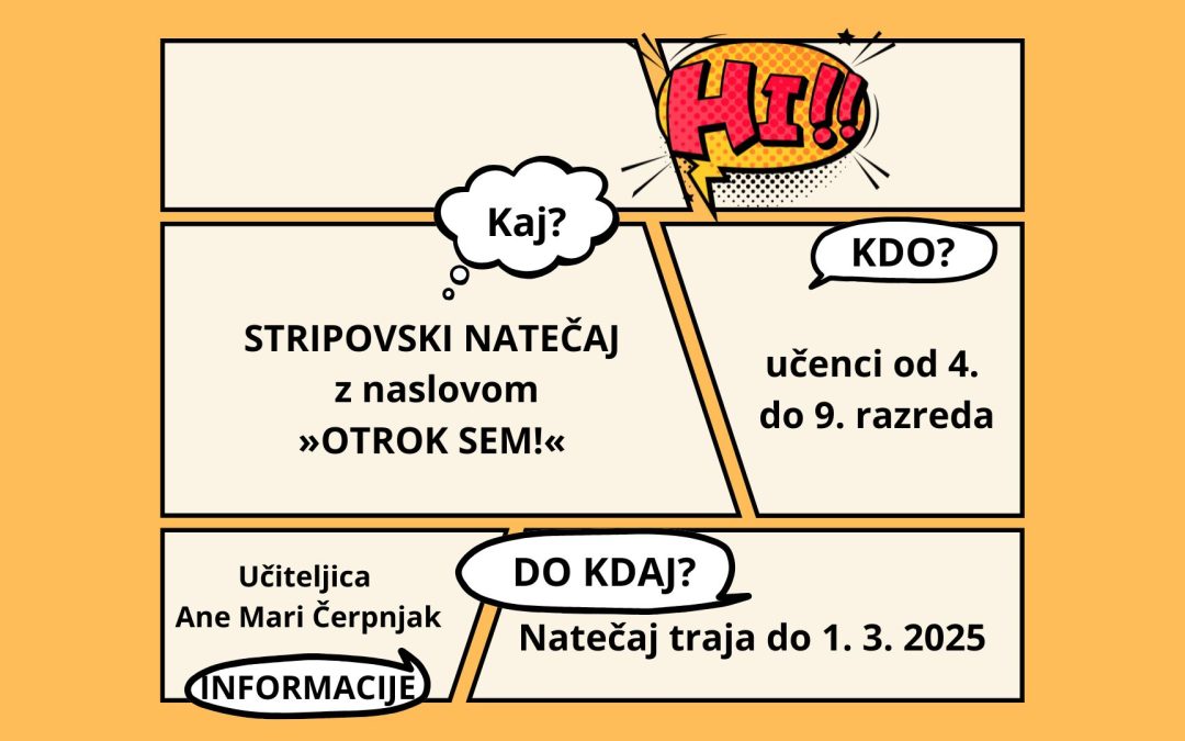 Stripovski natečaj