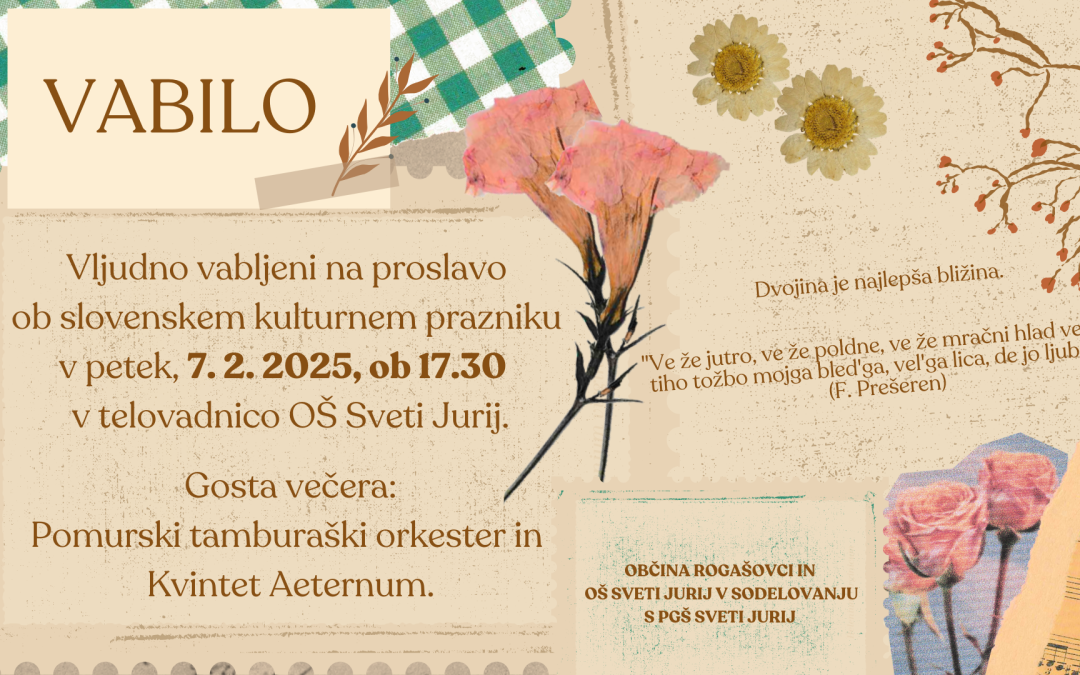 VABILO, 7. 2. 2025